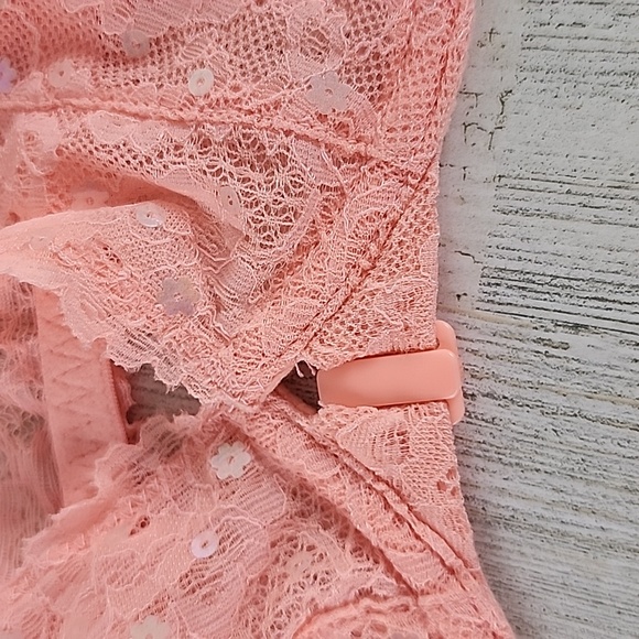 Victoria's Secret Dream Angels orange sherbet unlined demi t back bra Size 32DDD - Picture 4 of 9